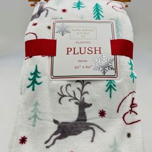 Christmas Flannel Fleace Throw Blanket